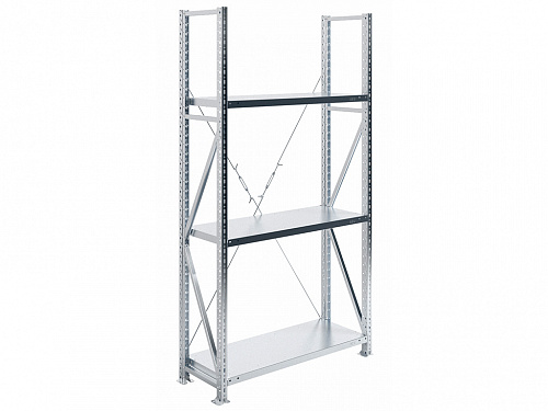 Стеллаж MS U 200/100X40/3 (нагрузка на полку 300кг)