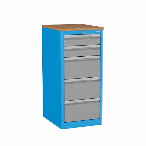 Тумба инструментальная TNC XL5 со столешницей из фанеры
